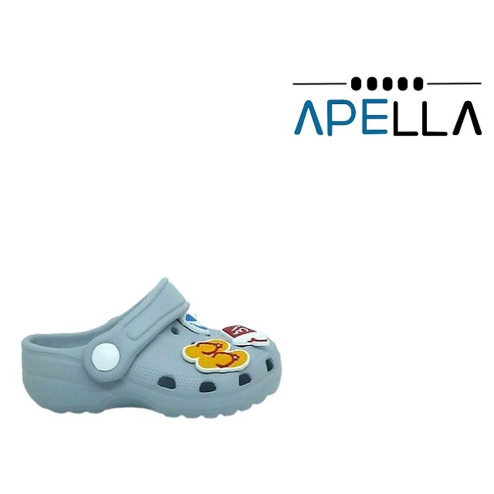 B- APELLA EVA TERLİK - E100-3 - BUZ-GRİ