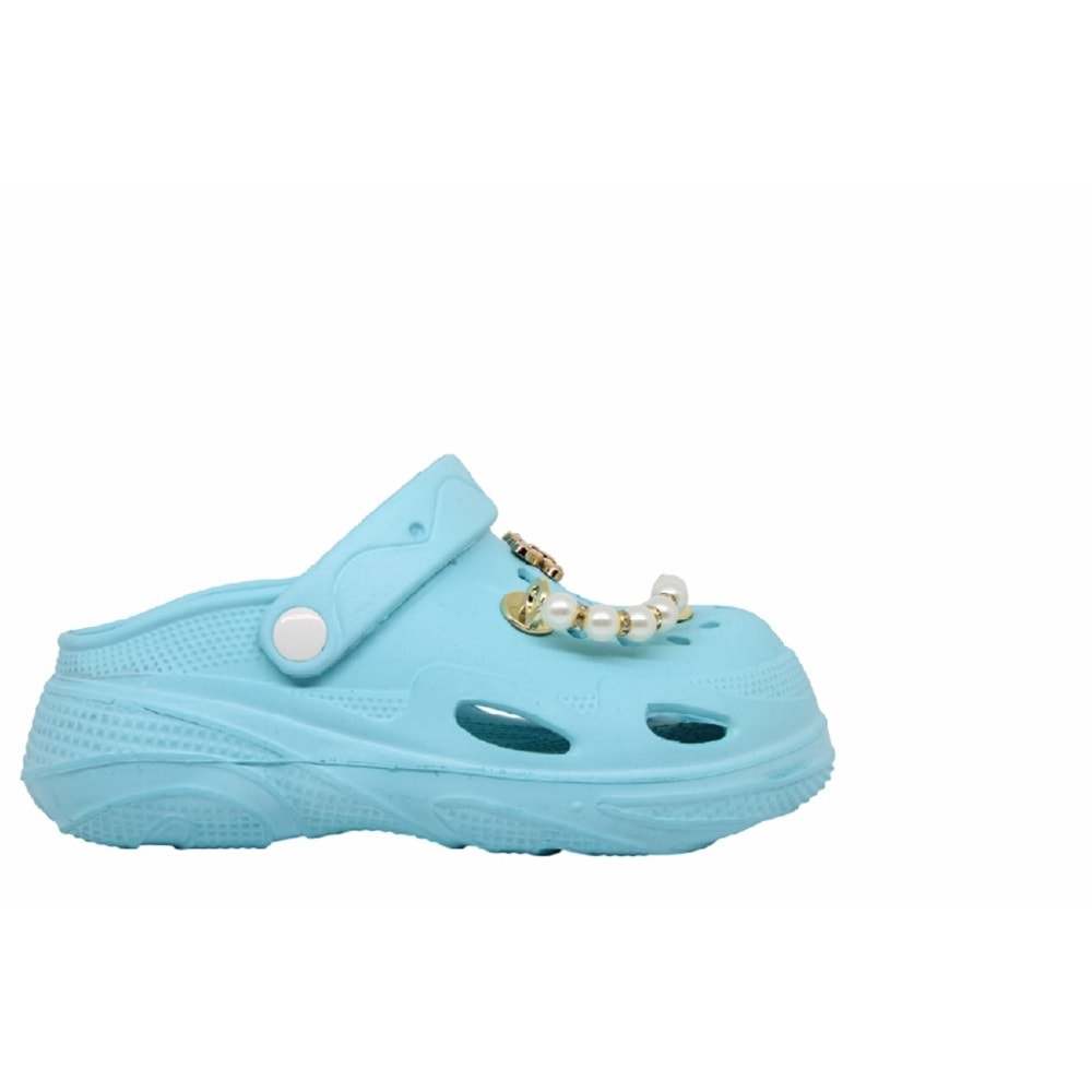 F- CALX EVA TERLİK - EF-6990 - SU-YEŞİLİ-(MİNT BLUE)