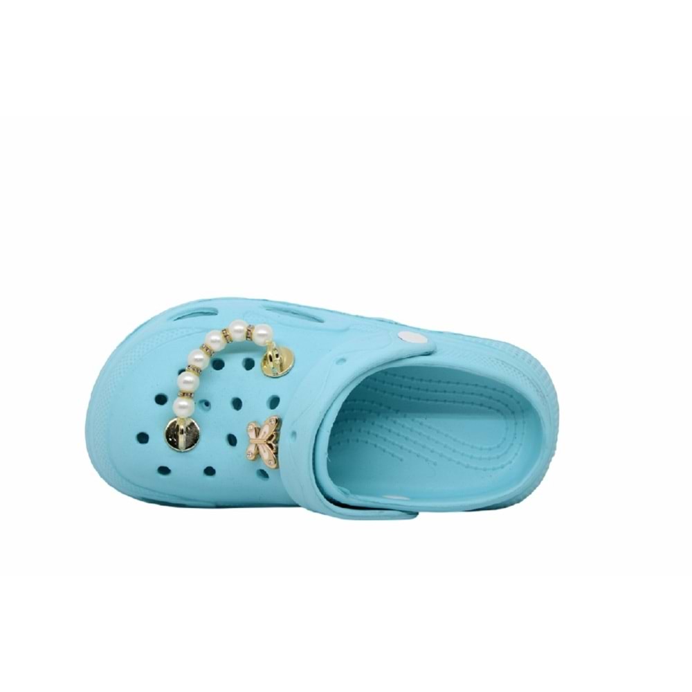 F- CALX EVA TERLİK - EF-6990 - SU-YEŞİLİ-(MİNT BLUE)