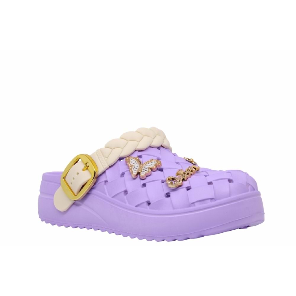 Z- CALX EVA TERLİK - EZ-1350-2 - MOR-(PURPLE)