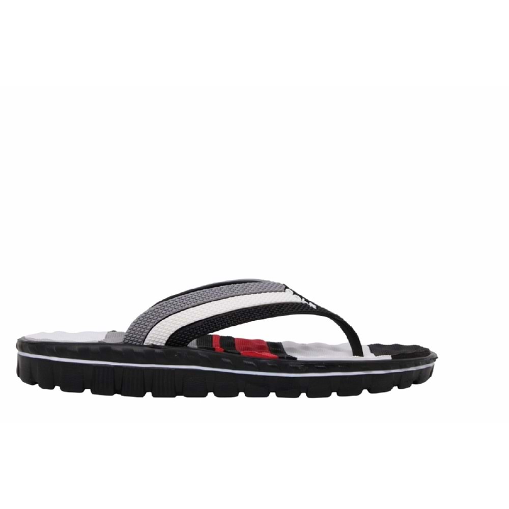 G- CALX MASAJLI EVA TERLİK - G-550 - SİYAH-GRİ