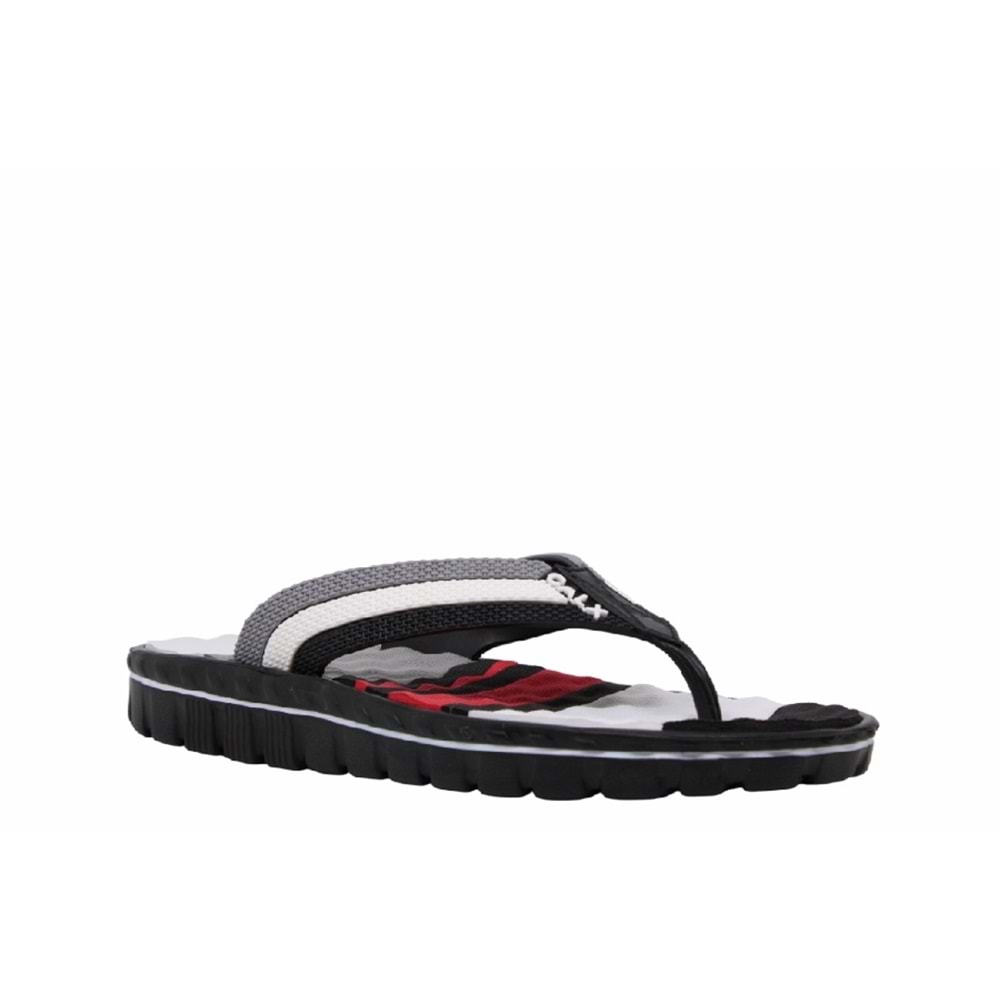 G- CALX MASAJLI EVA TERLİK - G-550 - SİYAH-GRİ