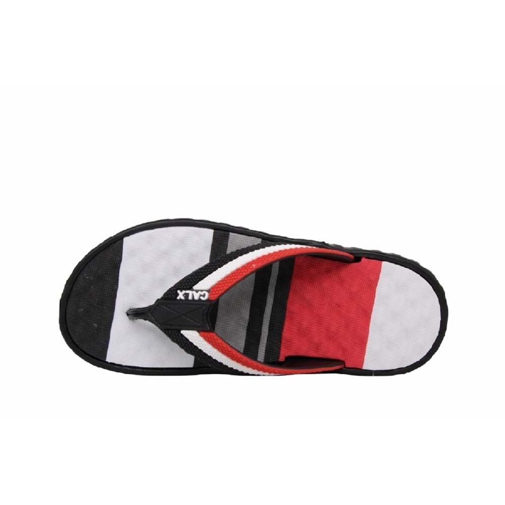 G- CALX MASAJLI EVA TERLİK - G-550 - SİYAH-KIRMIZI