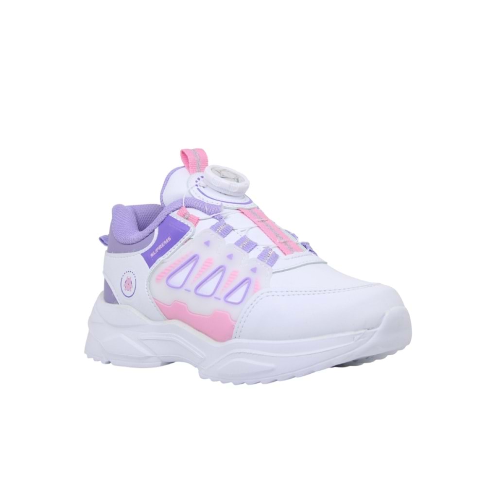 F- CONPAX KİDS SPOR - 304 - CİLT / BEYAZ-LİLA-PEMBE