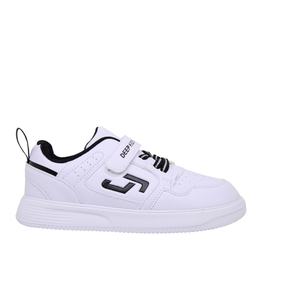F- DEEP SPOR - 2404 - CİLT / BEYAZ-SİYAH
