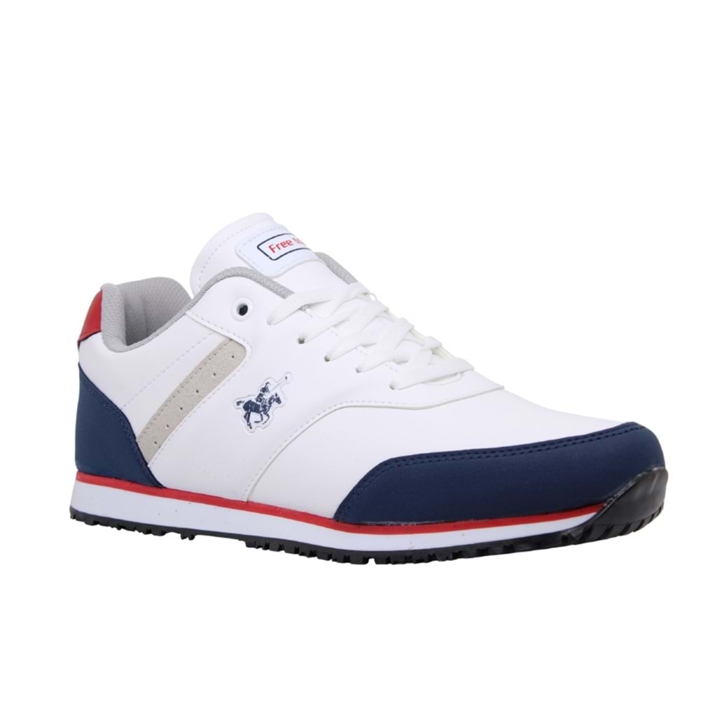 M- FREE MARKA SPOR - 1210 - CİLT / BEYAZ-LAC