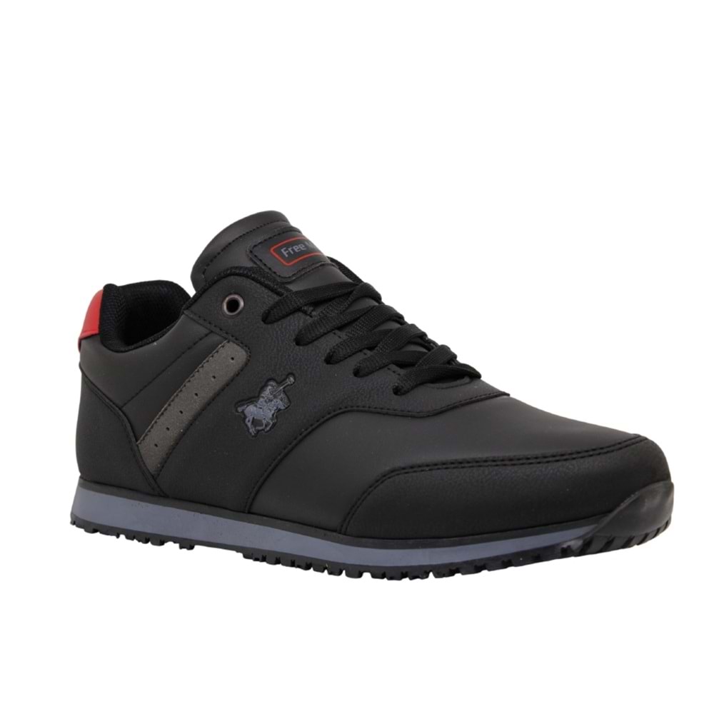 M- FREE MARKA SPOR - 1210 - CİLT / SİYAH-FÜME