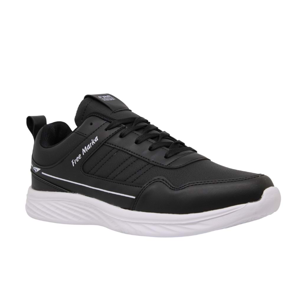 M- FREE MARKA SPOR - 3130 - CİLT / SİYAH-BEYAZ