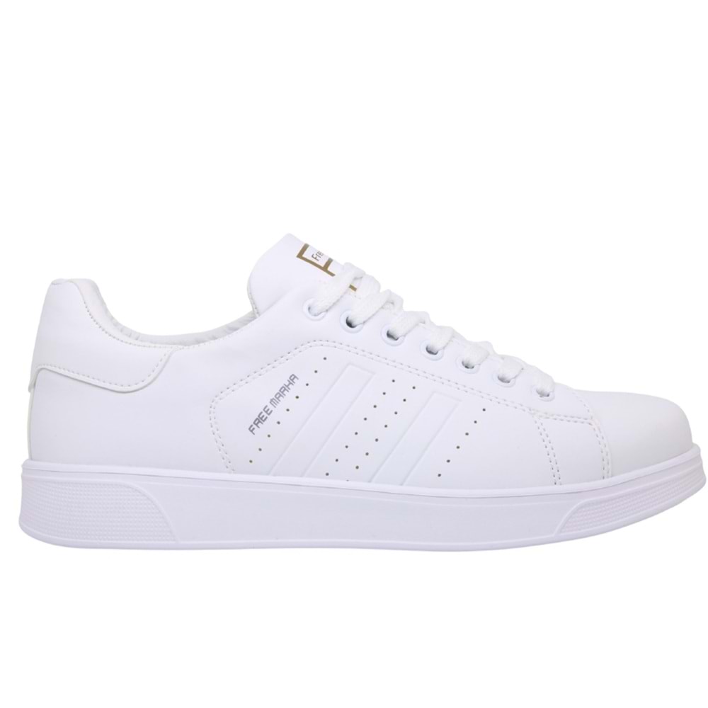 M- FREE MARKA SPOR - 4030 - CİLT / BEYAZ-BUZ-GRİ