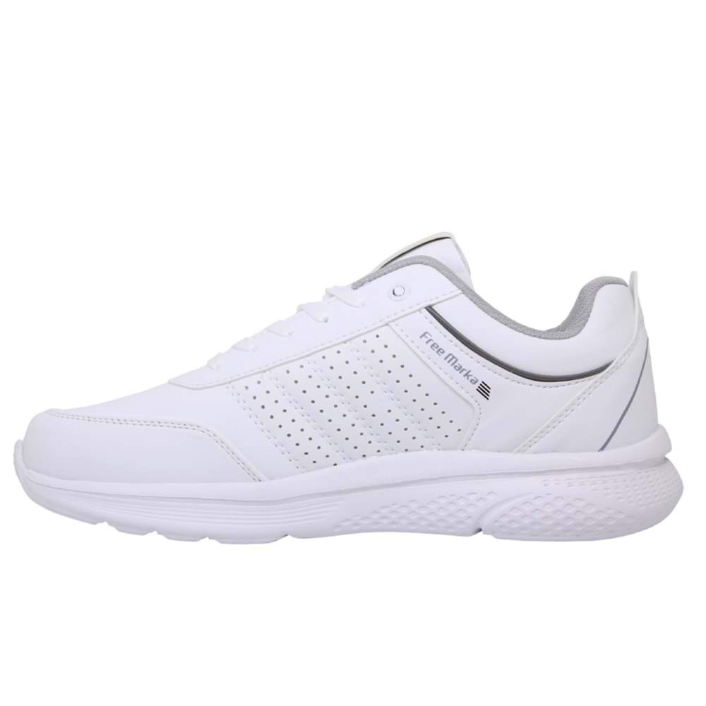 M- FREE MARKA SPOR - 4040 - CİLT / BEYAZ-BUZ-GRİ