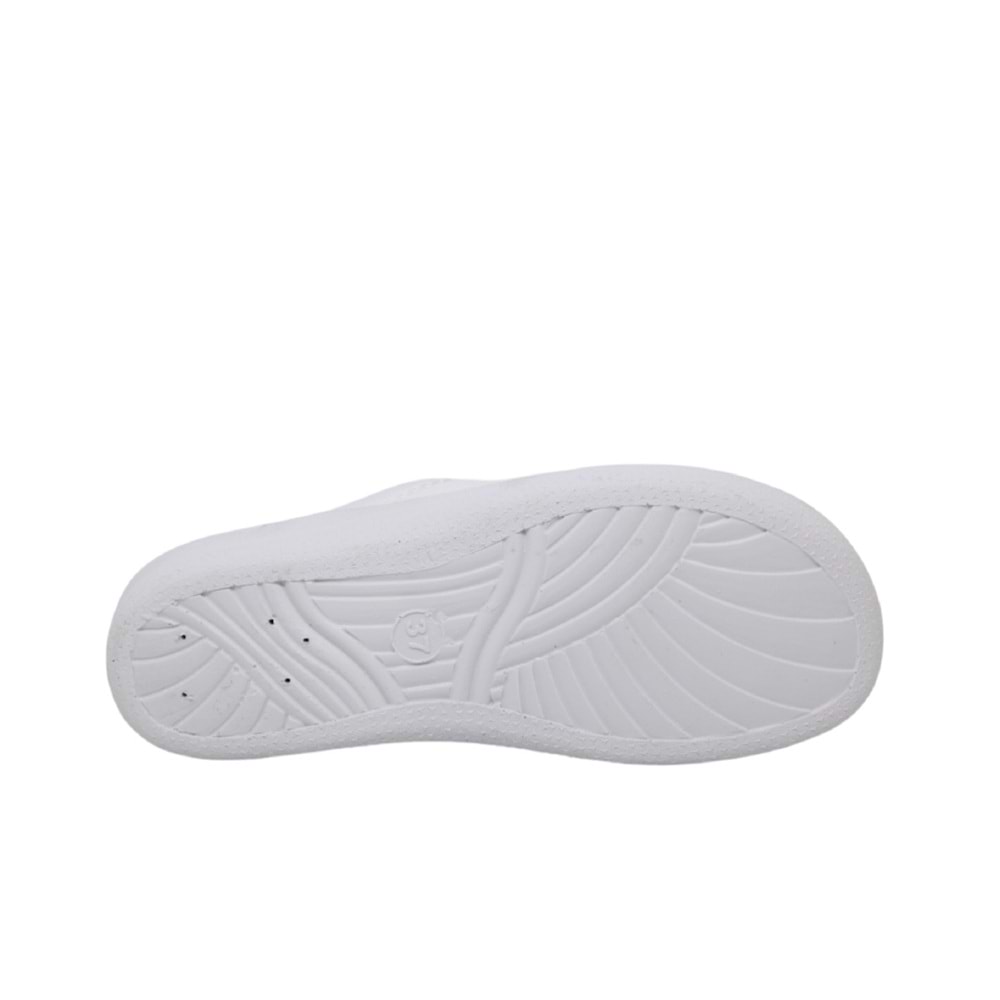 Z- GEZER TERLİK SABO PU - 04770 - BEYAZ -37-