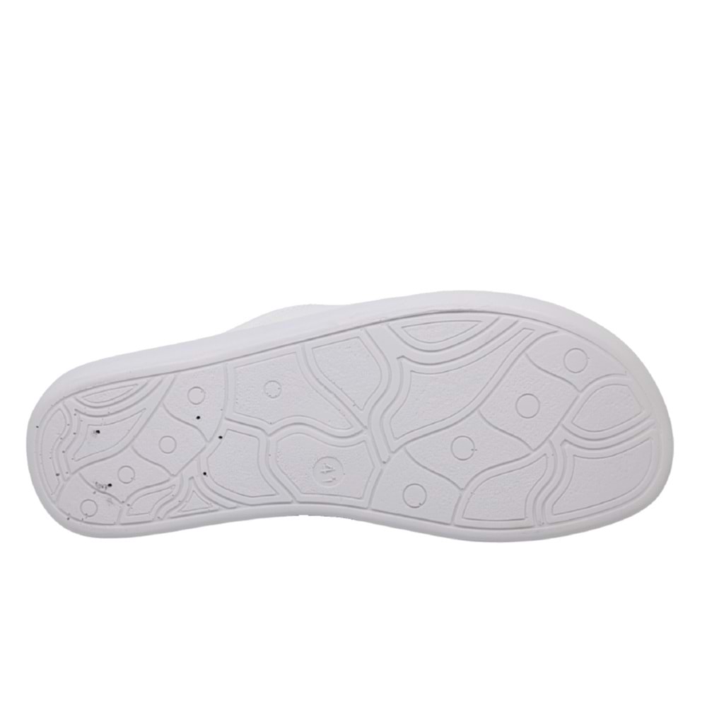 M- GEZER TERLİK SABO PU - 04768 - BEYAZ -45-