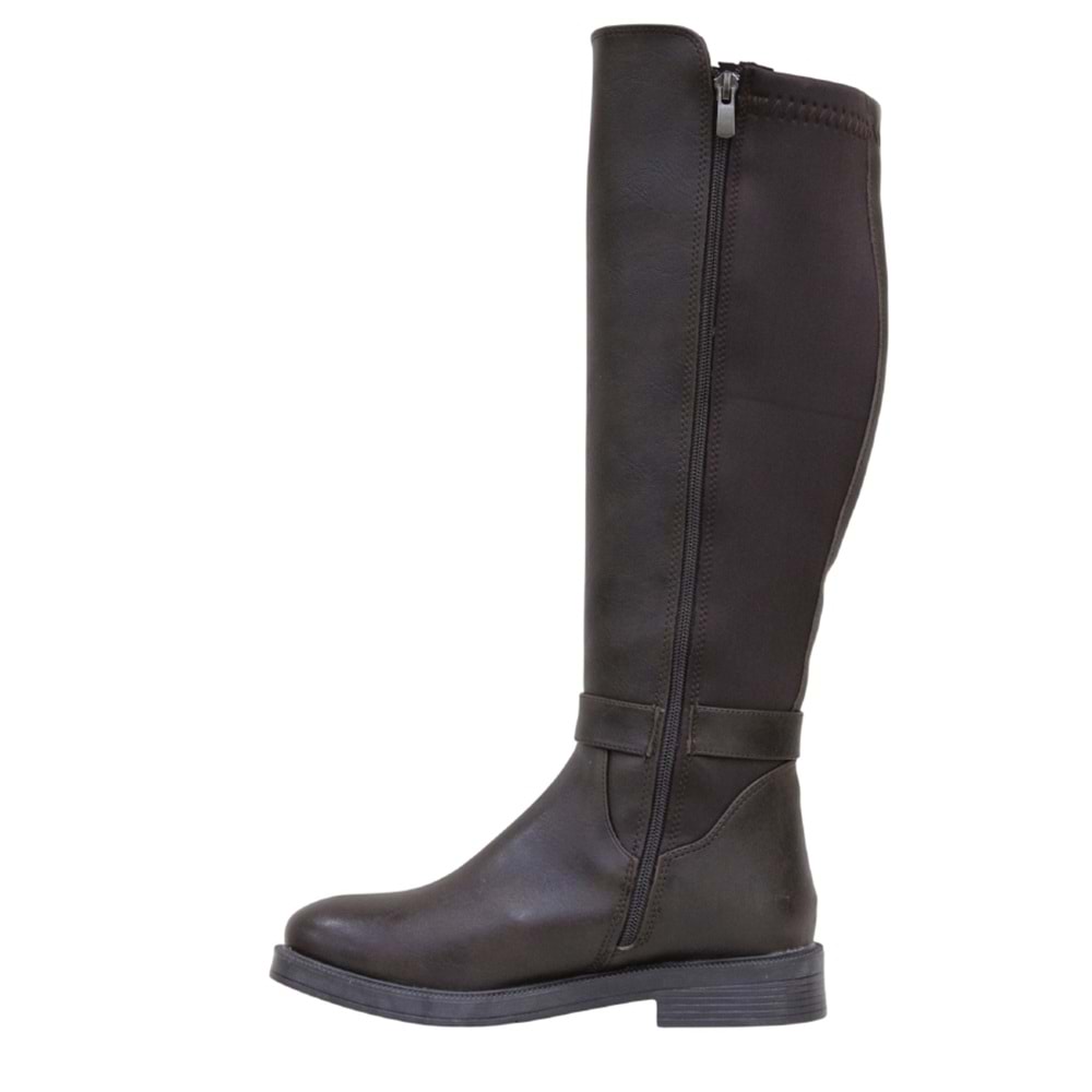 Z- JENY ÇİZME - 6005 - KAHVE