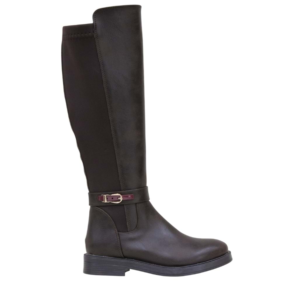 Z- JENY ÇİZME - 6006 - KAHVE
