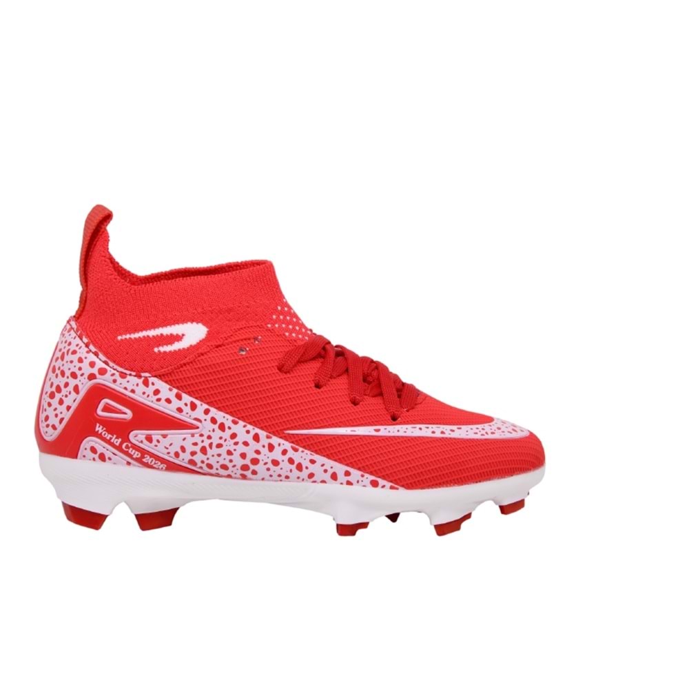 F- LALİGA KRAMPON - 610 - SUPERFLY - KIRMIZI-BEYAZ