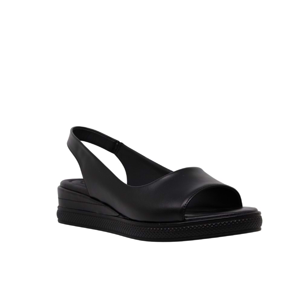 Z- LEONA SANDALET - 3006 - SİYAH