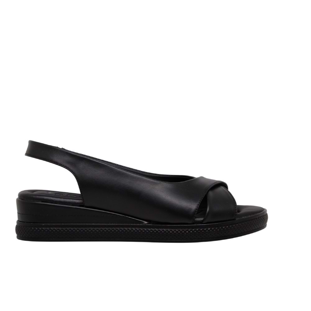 Z- LEONA SANDALET - 3009 - SİYAH