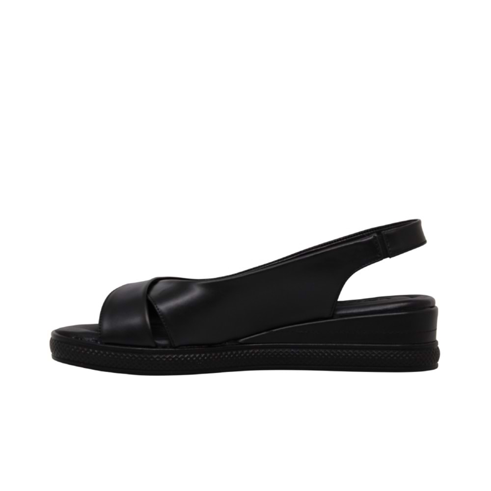 Z- LEONA SANDALET - 3009 - SİYAH