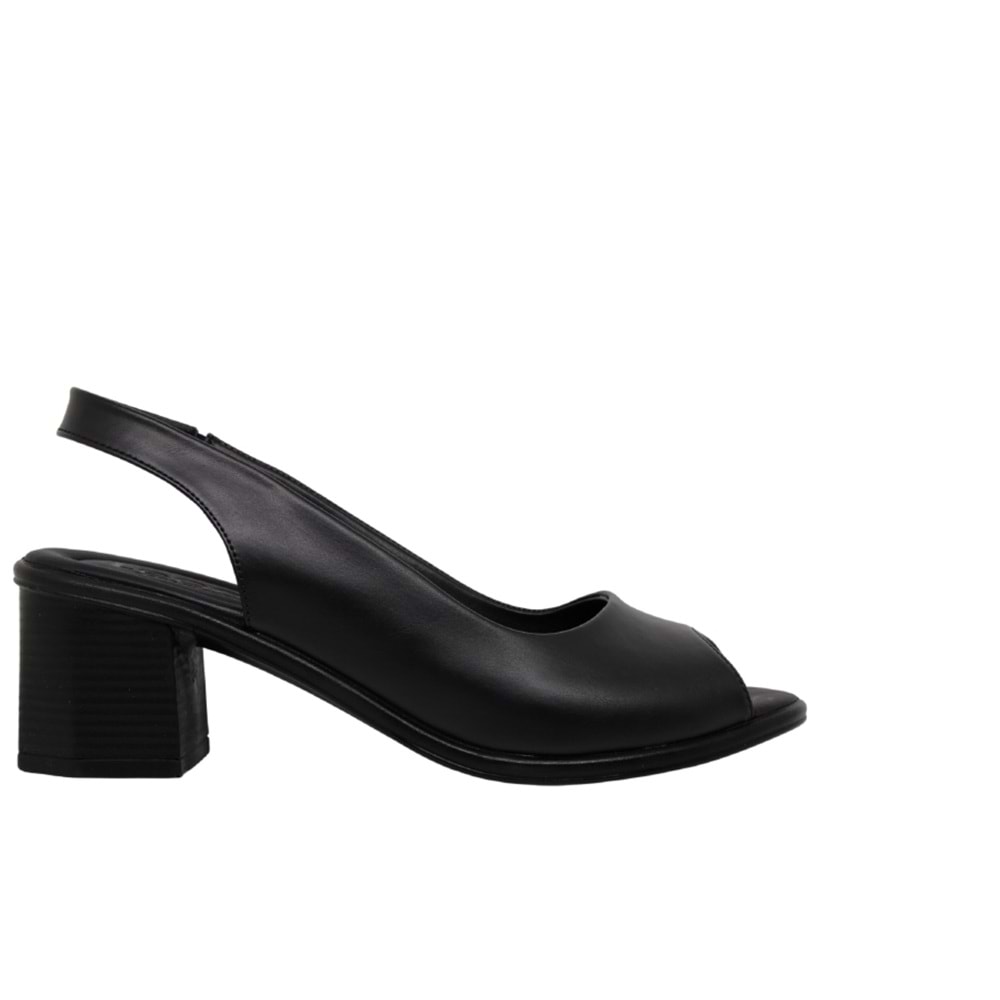 Z- LEONA SANDALET - 3800-3070 - SİYAH