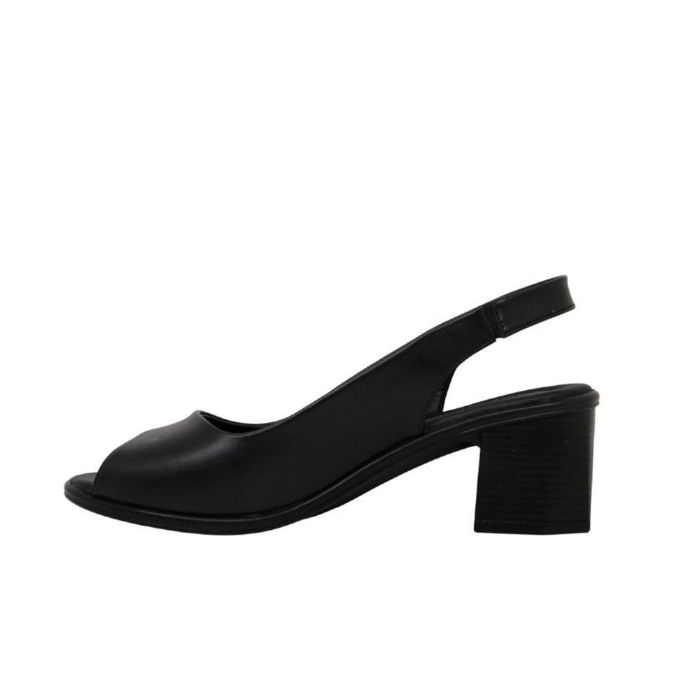 Z- LEONA SANDALET - 3800-3070 - SİYAH