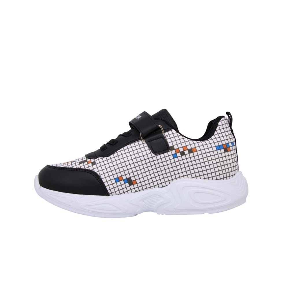 F- PROJUNİOR SPOR - 2665 - CİLT / BEYAZ-SİYAH