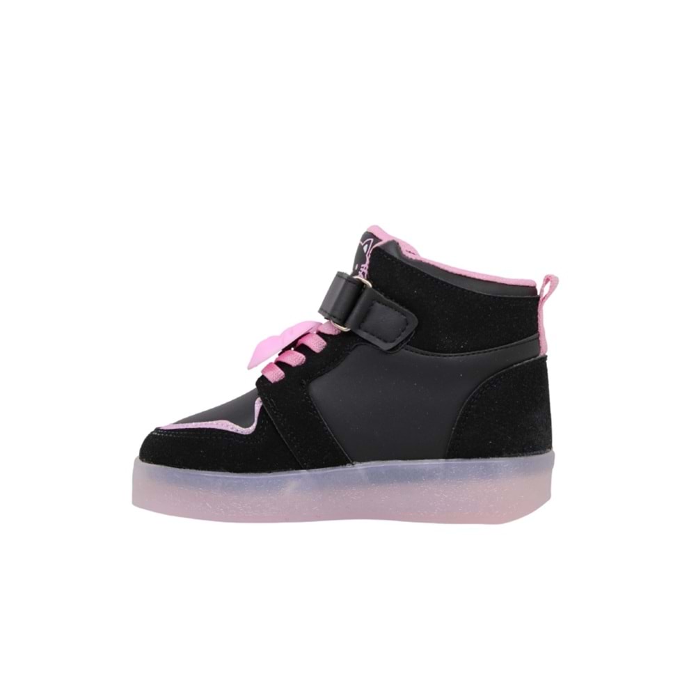 P- PROKİDS SPOR BASKET - IŞIKLI - 5085 - SİYAH-PEMBE