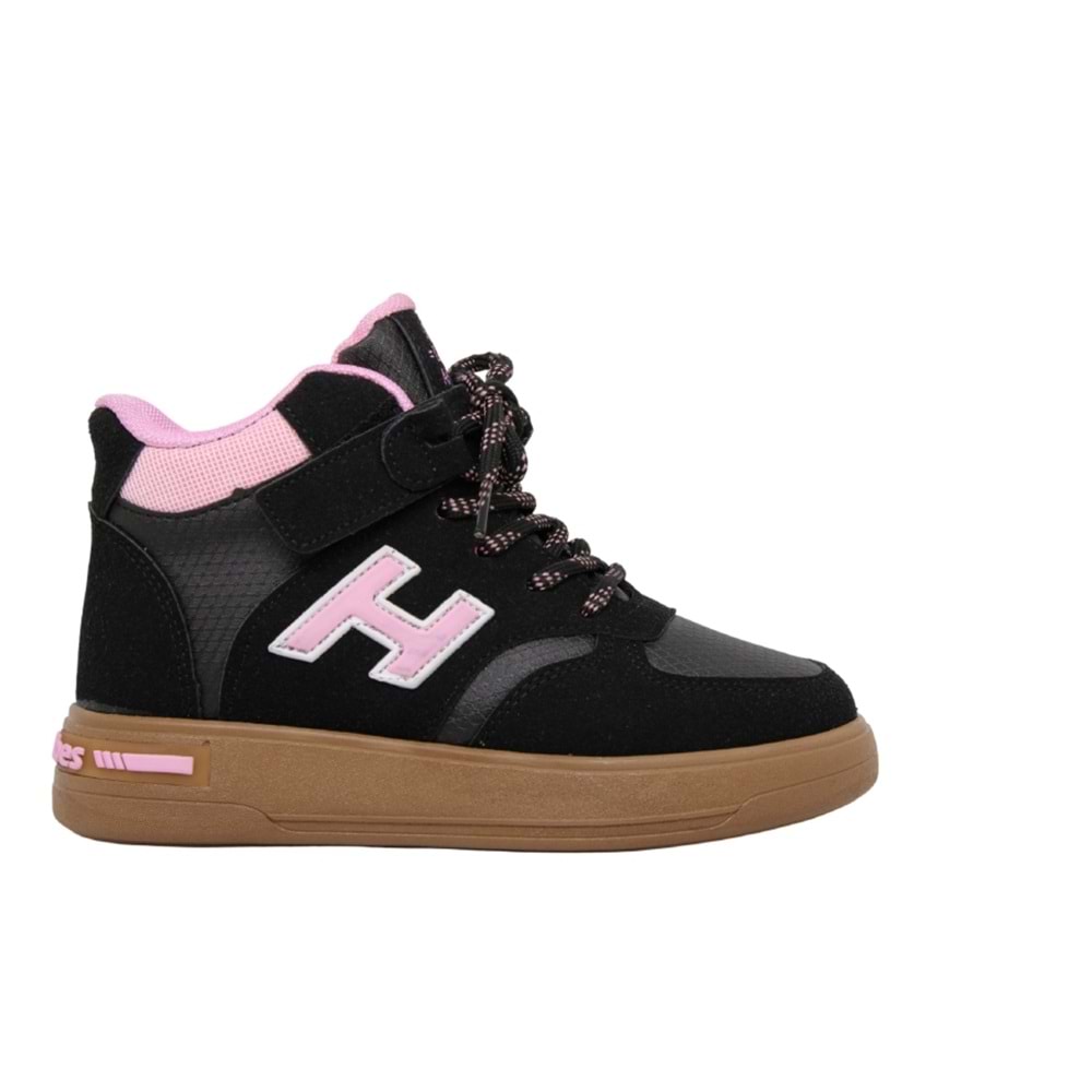 F- PROKİDS SPOR BASKET - 5075 - SİYAH-PEMBE