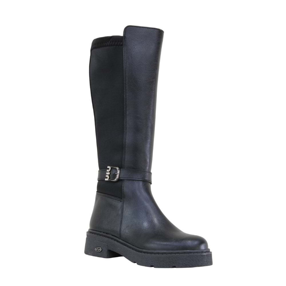Z- ŞANZELİZE ÇİZME - K-903 - CİLT-SİYAH