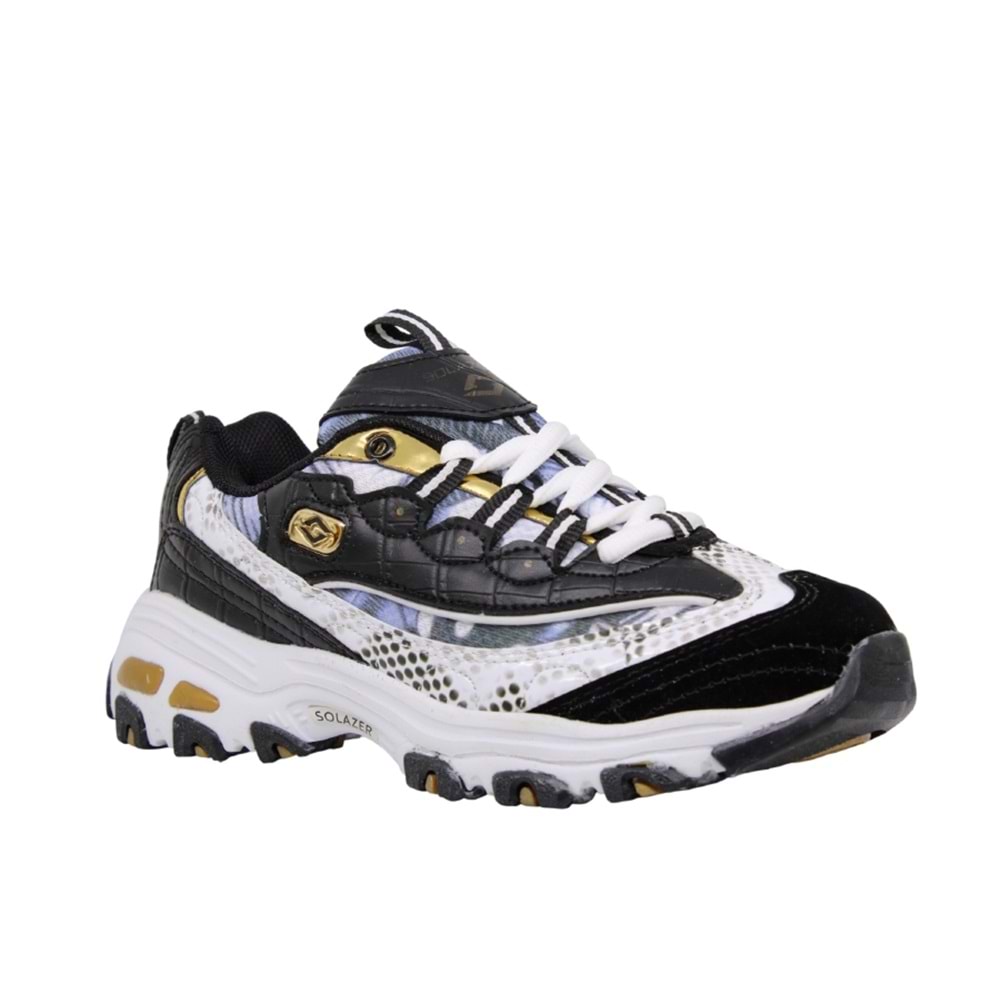 Z- SOLAZER SPOR - 049 - CİLT / SİYAH-LEOPAR