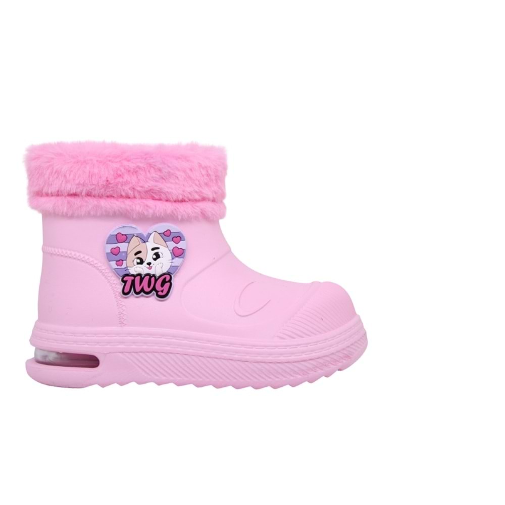 B-P - TWİNGO ÇİZME IŞIKLI - 525 - PEMBE - 24-31 NO
