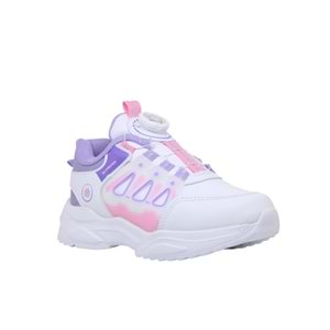 F- CONPAX KİDS SPOR - 304 - CİLT / BEYAZ-LİLA-PEMBE