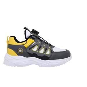 F- CONPAX KİDS SPOR - 304 - CİLT / FÜME-SARI-SİYAH