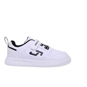 F- DEEP SPOR - 2404 - CİLT / BEYAZ-SİYAH