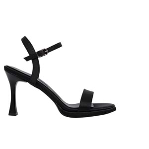 Z- ERBAY SANDALET - PLATFORM - 700 - SATEN-SİYAH
