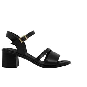 Z- LEONA SANDALET - 3800-3007 - SİYAH