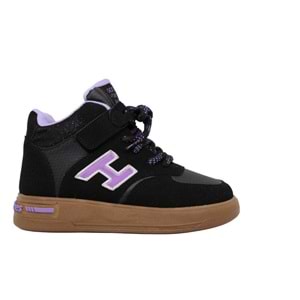 F- PROKİDS SPOR BASKET - 5075 - SİYAH-LİLA