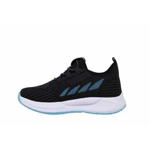 F- STEPPİNG SPOR - 502 - TRİKO / SİYAH-TURKUAZ