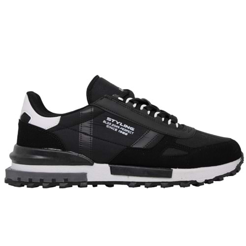 M- BOULDER SPOR - 8089 - CİLT / SİYAH-BEYAZ