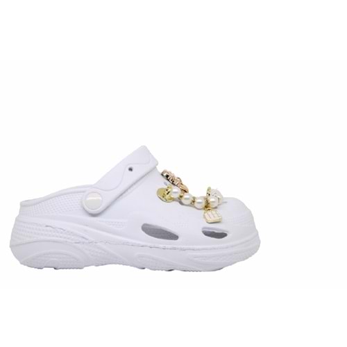 F- CALX EVA TERLİK - EF-6990 - KIZ-BEYAZ