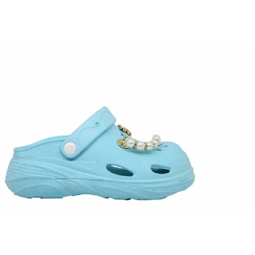 F- CALX EVA TERLİK - EF-6990 - SU-YEŞİLİ-(MİNT BLUE)