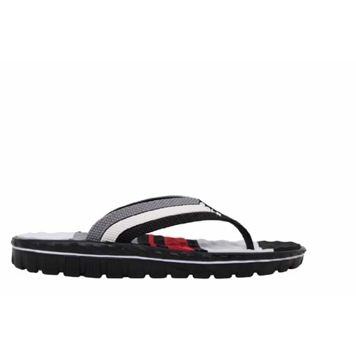 G- CALX MASAJLI EVA TERLİK - G-550 - SİYAH-GRİ