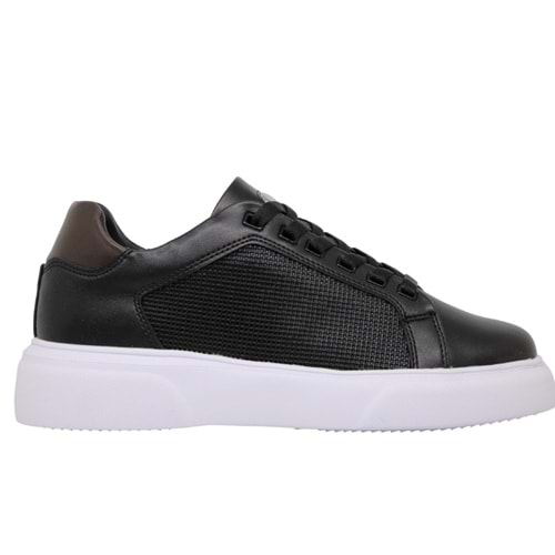 M- CAP SPOR - 2177 - CİLT / SİYAH-KAHVE-BEYAZ