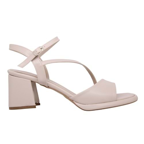 Z- ERBAY SANDALET - PLATFORM - 402 - CİLT-BEJ - 41-42 NO