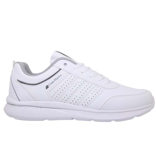 M- FREE MARKA SPOR - 4040 - CİLT / BEYAZ-BUZ-GRİ