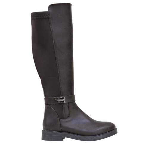 Z- JENY ÇİZME - 6005 - KAHVE