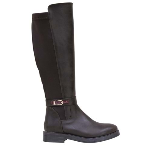 Z- JENY ÇİZME - 6006 - KAHVE