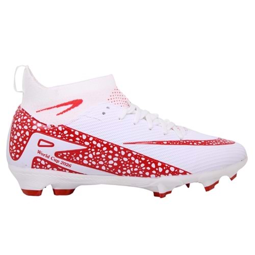 M- LALİGA KRAMPON - 610 - SUPERFLY - BEYAZ-KIRMIZI