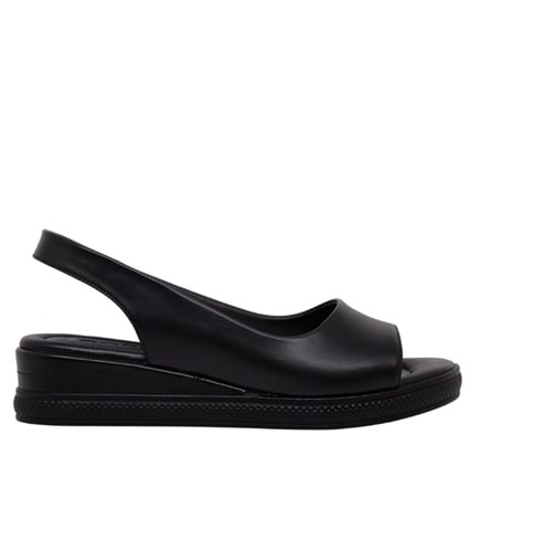 Z- LEONA SANDALET - 3006 - SİYAH