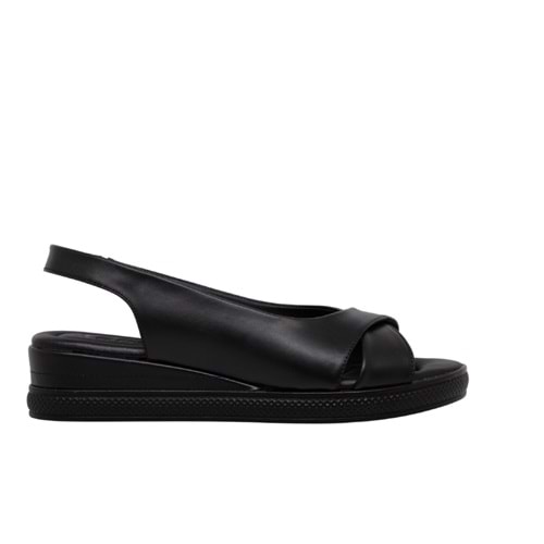 Z- LEONA SANDALET - 3009 - SİYAH