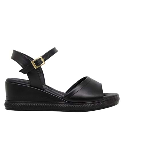 Z- LEONA SANDALET - 3059 - SİYAH